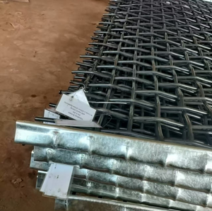 사용자 정의 높은 인장 65mn 망간 강철 철사 메쉬 일반 광산 모래 체 진동 스크린 스테인레스 스틸 필터 - Product Image 5