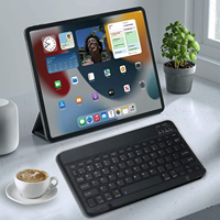 Nouveau clavier sans fil mini 2,4 GHz OEM/ODM d'usine, 78 touches, rétroéclairage RGB, interrupteurs à ciseaux pour bureau, études, jeux, Android/iOS/Win