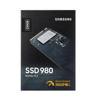 قرص صلب SSD M2 2280، محرك أقراص الحالة الصلبة PCIe للابتوب والكمبيوتر، 980 NVMe M.2 SSD بسعة 500 جيجابايت، للكمبيوتر المكتبي الداخلي، مصنوع من ABS