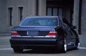 กันชนหน้าและหลังสำหรับรถเมอร์เซเดส เบนซ์ เอส-คลาส รุ่น <span class=keywords><strong>W140</strong></span> ปี 1993 รุ่น <span class=keywords><strong>S600</strong></span> อัพเกรดชุดแต่ง WD พร้อมสปอยเลอร์หลัง - Product Image 5