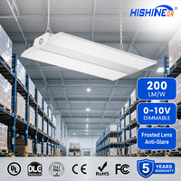 Lámpara LED High Bay Hishine K9 con Carcasa de Aluminio + Lente de PC, Garantía de 5 Años, Clasificación IP 20 para Almacenes