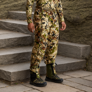 Benutzer definierte hochwertige Jagd produkte Winter Alpine Camouflage <span class=keywords><strong>Pants</strong></span> Kelvin Lite Daunen hose Herren Camo Outdoor Jagdhose - Product Image 1