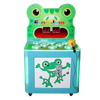 Machine d'arcade familiale Whack-A-Mole en plastique, jeux à pièces anglaises, divertissement pour enfants, marteau à frapper
