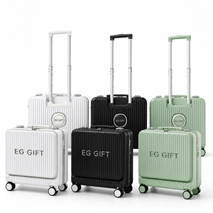 Ensemble de valises trolley de haute qualité 2026 avec poignée souple pour un style classique et épuré – Bagage cabine - Product Image 1