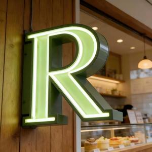 ป้ายไฟ LED 3 มิติ แบบกำหนดเอง สำหรับโลโก้ธุรกิจ ป้ายอะคริลิคเรืองแสง ป้ายหน้าร้าน ป้ายโฆษณากลางแจ้ง ติดตั้งง่าย สำหรับร้านเสริมสวย - Product Image 2