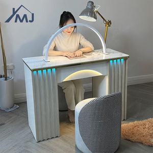 Table <span class=keywords><strong>de</strong></span> manucure moderne pour salon <span class=keywords><strong>de</strong></span> beauté avec collecteur <span class=keywords><strong>de</strong></span> poussière - Product Image 1