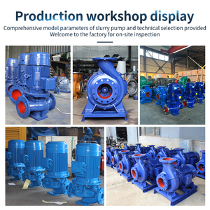 Pompe à eau de surpression haute pression pour la fabrication du papier, pompes centrifuges personnalisables OEM, pompe verticale pour pipeline ISW/ISG, pompe submersible W - Product Image 3