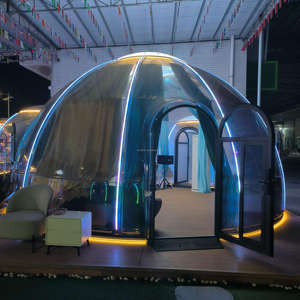 Maison à bulles PC préfabriquée et étanche au vent pour l'extérieur - Product Image 3