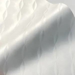 Toptan Shinning beyaz brokar kumaş tekstil % 100% pamuk jakarlı afrika Bazin Riche nijerya için