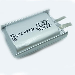 可充电定制UN38.<span class=keywords><strong>3</strong></span> IEC62133 802030 <span class=keywords><strong>3</strong></span>.7v 450mah lipo电池用于鞋子智能手表 - Product Image 2