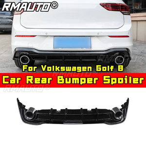 Protector de Parachoques Trasero para Volkswagen Golf 8, Difusor, Spoiler, Cubierta de Parachoques, Accesorios para Carrocería - Product Image 2