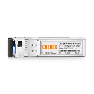 10g wdm <span class=keywords><strong>SFP</strong></span> + chế độ đơn sợi 1270/1330 1330/1270 bidi 20km 10g LR <span class=keywords><strong>SFP</strong></span> mô-đun quang thu phát - Product Image 1