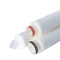 20 inci 5 Micron PP membran lipit cairan Filter Cartridge Tidak ada serat melepaskan