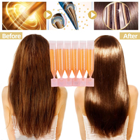 Sérum capillaire hydratant SANQI Bond Plex Keratin Silk Infusion pour restaurer la douceur et la brillance, aide les cheveux secs et abîmés, sans sulfate