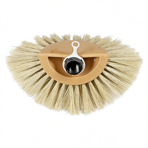 Cepillo de limpieza giratorio con cerdas naturales para limpiar el inodoro - Product Image 2