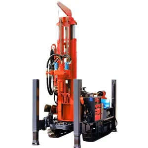 200m drilling depth diesel engine for integrated DTH drilling