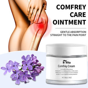 関節筋救済のためのハーバルボディバターの注入膝肩手首のための穏やかな局所ケア天然マッサージクリーム - Product Image 4