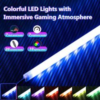 Anji Factory, fabricant de meubles modernes, table de jeu RGB, ergonomique, réglable en hauteur électriquement, bureau de jeu noir assis-debout