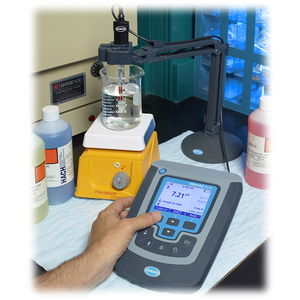 Analyseur de qualité de l'eau de laboratoire monocanal HACH HQ411D PH/mV/ORP avec technologie IntelliCAL - Product Image 1