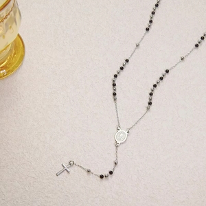 Collane da Donna all'Ingrosso con Croce in Acciaio Inossidabile, Gioielli Religiosi Vintage di <span class=keywords><strong>San</strong></span> Benedetto per Sacerdoti Cristiani Cattolici - Product Image 3