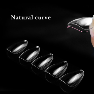 Custom Handmade Short Almond Soft Gel <b>Nail</b> Tips Full Cover Almond Shape Manicure <b>Nail</b> Tips - Product Image 4