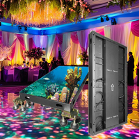 Fabrika Fiyatı Tam Renkli P2.97 İç Mekan İnteraktif DJ Kabini Bar Dans Pisti LED Ekran Yüksek Çözünürlüklü 3840Hz Yüksek