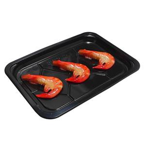 Vente chaude PP Plateau Plateau <span class=keywords><strong>De</strong></span> Nourriture Rectangulaire Robuste pour Boucherie Boeuf Porc Agneau Affichage Professionnel - Product Image 5