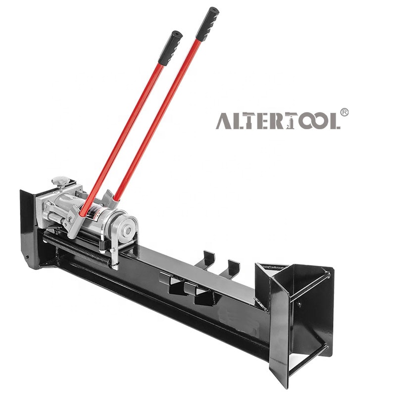 Ручной гидравлический быстроразъемный конический гусеничный экскаватор, комбайн для древесины, горизонтальный кинетический сплиттер для древесины