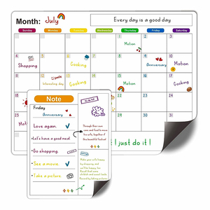 Lavagna <span class=keywords><strong>Magnetica</strong></span> <span class=keywords><strong>per</strong></span> Frigorifero, Pianificatore Mensile, Calendario, Tabella Eventi Settimanale, Planner Magnetico <span class=keywords><strong>per</strong></span> Frigo - Product Image 3