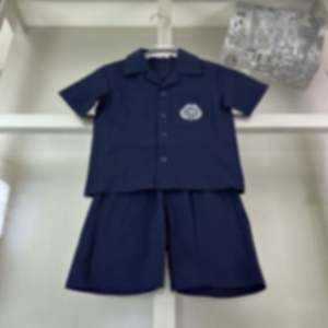 Nuevo Traje de Diseñador de Lujo para Niños, Camisa Sólida 100% Algodón, Estilo Retro y Moderno para Niños, Estilo Urbano - Product Image 3