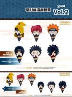 Lot de 10 boîtes en gros TAPIOCA NARU T0ED Shippuden Palm-Sized Ice Cream Plush Blind Box Vol. 1-2 Jouets en peluche surprise Cadeau de collection