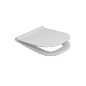 Asiento de Inodoro Termoestable Alba Blanco, 57 cm de Largo, 37 cm de Ancho - Product Image 1