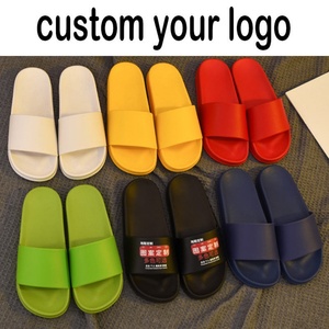 Custom Logo Slide Sandals Men Women Personalized Beach Slippers Summer Outdoor Non Slip Shower <b>Shoes</b> Casual <b>Soft</b> Sole Sliders - Product Image 3