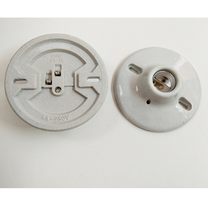 <span class=keywords><strong>E27</strong></span> 4.5 Inch Gốm Điện Bóng Đèn Chủ Trần Sứ Ánh Sáng Ổ Cắm Phúc Châu 250V Trần Bóng Đèn Cơ Sở 4.5 Inch Chai Đèn - Product Image 3