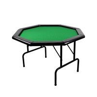 Niceyh — Table de Poker octogonale à jambe pliable, Portable, sur mesure, 8 joueurs, club, à vendre