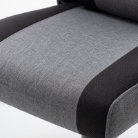 Chaise de jeu ALINUNU ODM OEM en tissu respirant pour usage domestique, chaise de jeu ergonomique réglable en hauteur