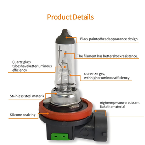 Chất lượng cao xe đèn H16 12v19w rõ ràng thạch anh <span class=keywords><strong>Halogen</strong></span> xe đèn pha - Product Image 3