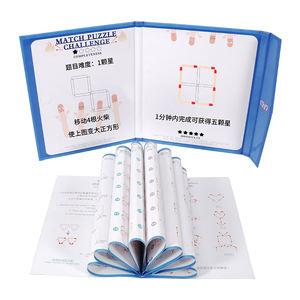 Livres d'apprentissage interactifs en gros pour tout-petits : Éveil éducatif précoce, développement de la pensée, entraînement à la concentration et aux correspondances pour enfants - Product Image 1