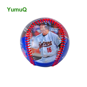 Palline da Baseball YumuQ Personalizzate in PVC Grigio e Bianco - Palline Ufficiali per Allenamento e Pratica per Bambini e Ragazzi - Product Image 2