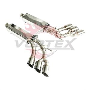 Système d'échappement Catback à soupapes en acier inoxydable Vortex pour Mercedes AMG G63 W464 W463A 4.0T avec 6 sorties latérales - Product Image 3