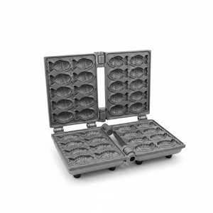Nueva Máquina para Hacer Pasteles con Forma de Pez Pequeño CookTech, Control Táctil Digital Inteligente, Máquina Automática para Hacer Bocadillos Coreanos, Acero Inoxidable - Product Image 2