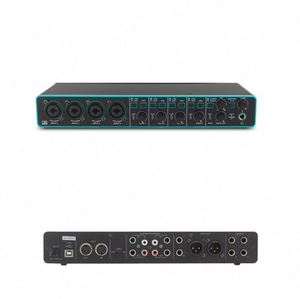 Cartes son USB pour ordinateur, interface audio 4 entrées, équipement d'enregistrement musical en studio professionnel - Product Image 3