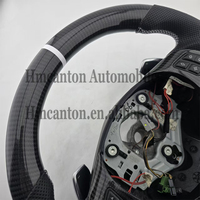Volant de direction de voiture de qualité supérieure en cuir perforé en fibre de carbone M Sport pour BMW E90 E91 E92 E93 Série 3