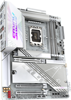 Carte mère Gigabyte Z890 AORUS PRO ICE ATX LGA1851 Intel Ultra 2 PCIe5.0 TB4 Wi-Fi 7 128 Go DDR5 Quatre nouvelles