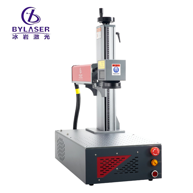 BingYan Mini Desktop All-in-One Portable Type MAX JPT 20w 30w 50w Air Cooling Ezcad Fiber UV CO2 Laser Marking Machines