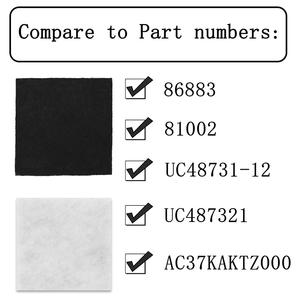 Filtre d'aspirateur 127x127mm en fibre, forte compatibilité, usage domestique - Product Image 4