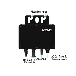 Ứng dụng thông minh 300W microinverter với wifi giám sát lưới Tie IP67 không thấm nước cho năng lượng mặt trời hệ thống bảng điều khiển - Product Image 5