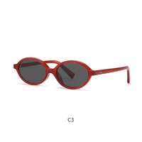 Nouveautés Lunettes de soleil avec monture en acétate UV400 Verres en nylon Vintage Logo personnalisé Lunettes de soleil pour hommes et femmes JWX JWX-9098