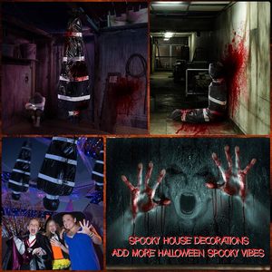 DAMAI Hanging Corpse Dead Victim Halloween Decoration Haunted Creepy House Halloween Decor Scary Outdoor Inflatables Yard Decor - Product Image 6