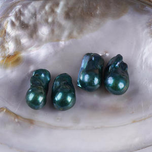 ไข่มุกน้ำจืดทรงหางปลาแบบบาโรก ขนาด 14-16 มม. ขายส่ง ไข่มุกธรรมชาติแบบหลวม สำหรับทำต่างหู จี้ แหวน DIY - Product Image 2